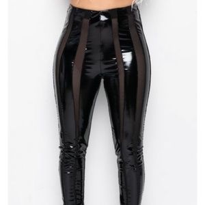Leather/ Mesh Bottom